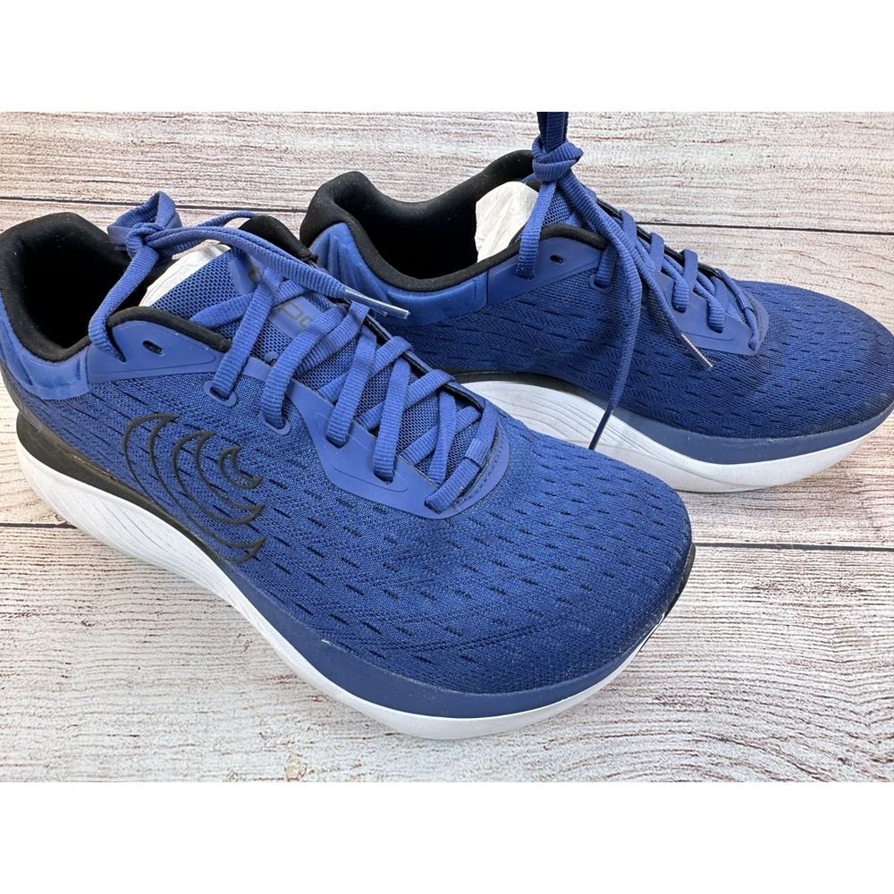 Topo Athletic Atmos Men's Navy Blue Running Shoes Size 8.5 Wide Max Cushion
